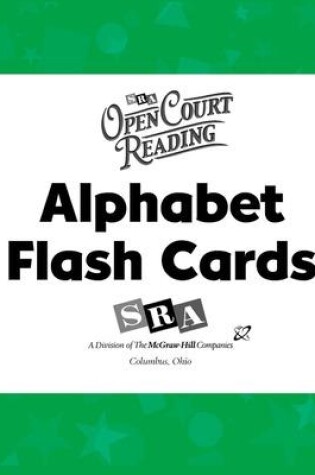 Cover of Open Court Reading, Alphabet Flash Cards, Level K-1