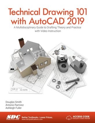 Book cover for Technical Drawing 101 with AutoCAD 2019