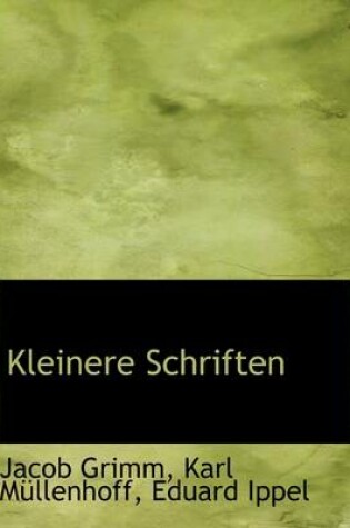 Cover of Kleinere Schriften