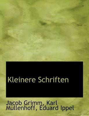 Book cover for Kleinere Schriften