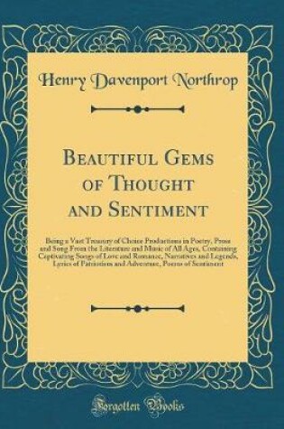 Cover of Beautiful Gems of Thought and Sentiment