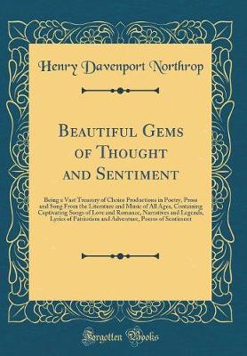 Book cover for Beautiful Gems of Thought and Sentiment