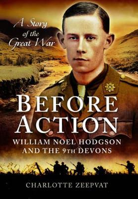 Book cover for Before Action - A Poet on the Western Front