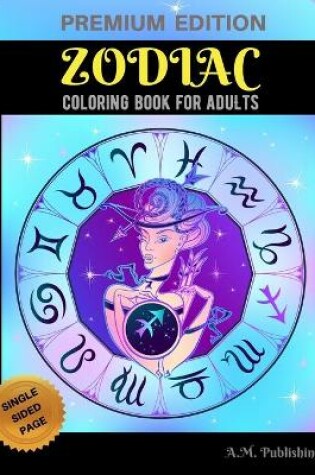 Cover of Zodiac Coloring Book for Adults