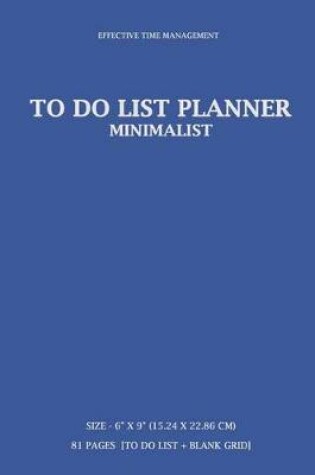 Cover of To Do List Planner