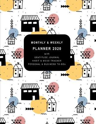 Book cover for Monthly & Weekly Planner 2020
