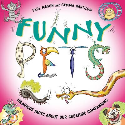 Book cover for Funny Pets
