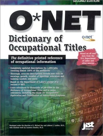 Book cover for O-Net Dict Occupation Titles 2