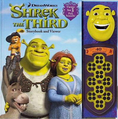 Book cover for Shrek the Third Storybook and Viewer