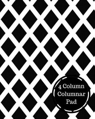 Book cover for 4 Column Columnar Pad