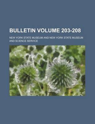 Book cover for Bulletin Volume 203-208