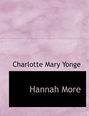 Book cover for Hannah More