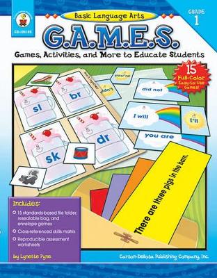 Book cover for Basic Language Arts G.A.M.E.S., Grade 1