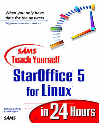 Book cover for Sams Teach Yourself StarOffice 5 for Linux in 24 Hours