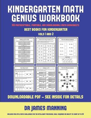Cover of Best Books for Kindergarten (Kindergarten Math Genius)