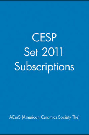 Cover of CESP Set 2011 Subscriptions