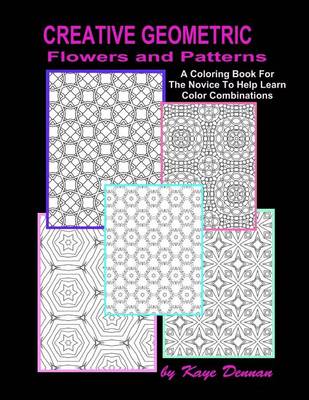 Book cover for Creative Geometric Flowers and Patterns