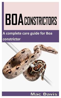 Book cover for Boa Constrictors