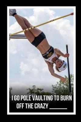Book cover for I Go Pole Vaulting To Burn Off The Crazy
