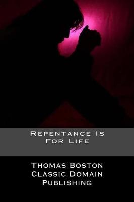 Book cover for Repentance Is For Life