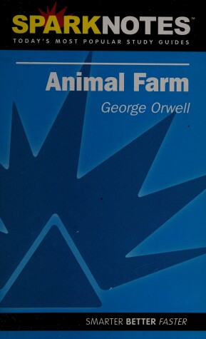 Book cover for Sparknotes Animal Farm