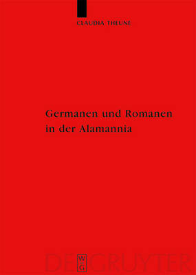 Book cover for Germanen und Romanen in der Alamannia