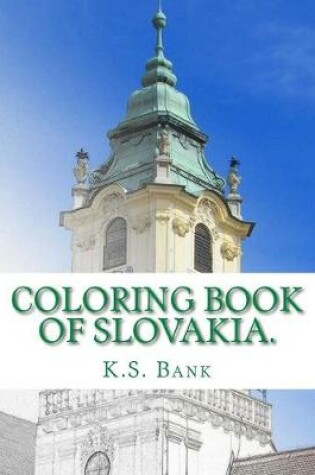 Cover of Coloring Book of Slovakia.