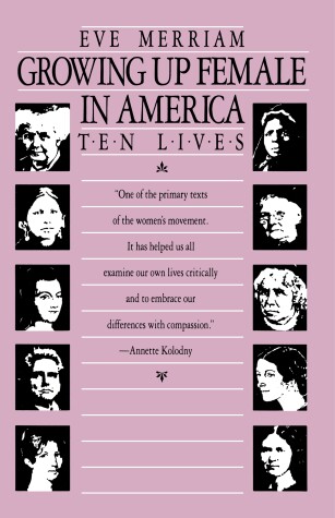 Book cover for Growing Up Female in America