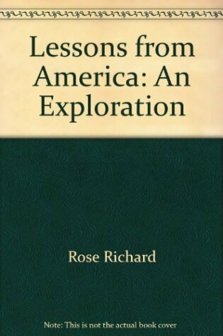 Cover of Rose: Lessons from *America: