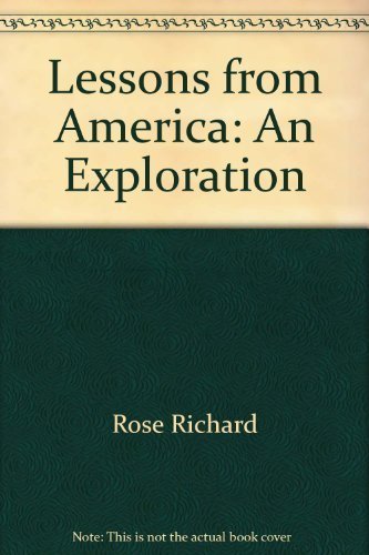 Book cover for Rose: Lessons from *America: