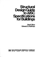 Book cover for Structural Design Guide to AISC Specifications for Buildings