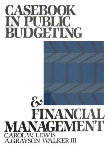 Book cover for Casebook In Public Budgeting And Financial Management