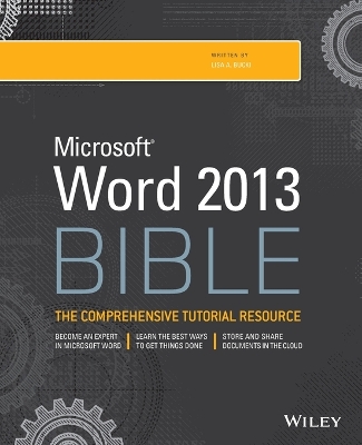 Book cover for Word 2013 Bible