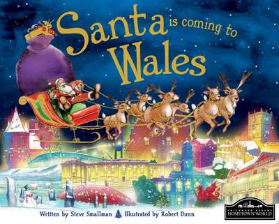 Book cover for Santa is Coming to Wales