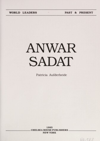 Cover of Anwar Sadat