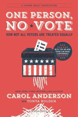 Book cover for One Person, No Vote (YA edition)