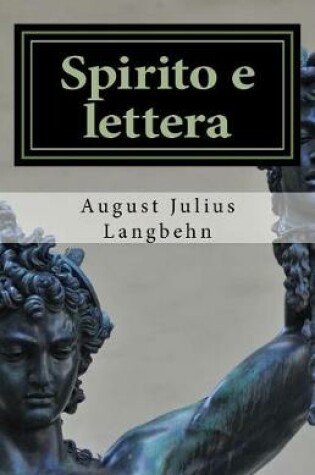 Cover of Spirito E Lettera