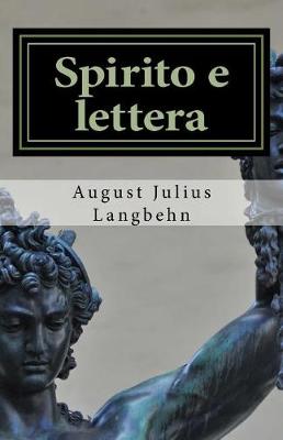 Book cover for Spirito E Lettera