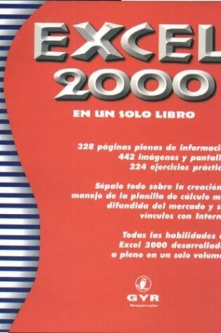 Cover of Excel 2000 - En Un Solo Libro