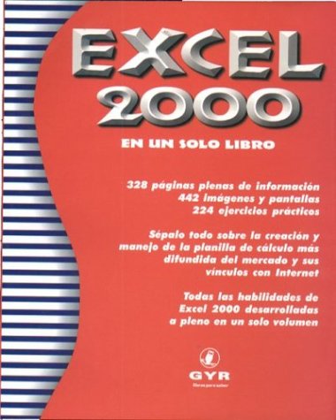 Book cover for Excel 2000 - En Un Solo Libro