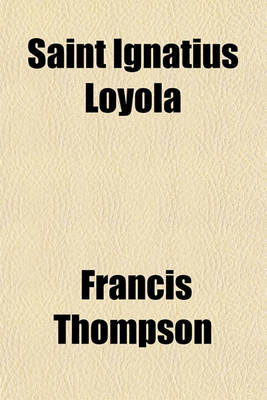 Book cover for Saint Ignatius Loyola