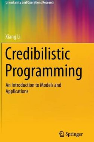 Cover of Credibilistic Programming