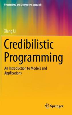 Book cover for Credibilistic Programming