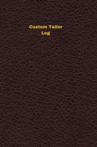 Cover of Custom Tailor Log