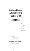 Book cover for Another Mexico