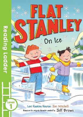 Book cover for Flat Stanley On Ice