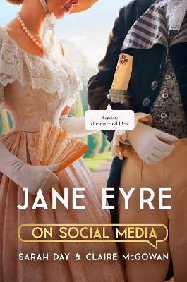 Book cover for Jane Eyre on Social Media