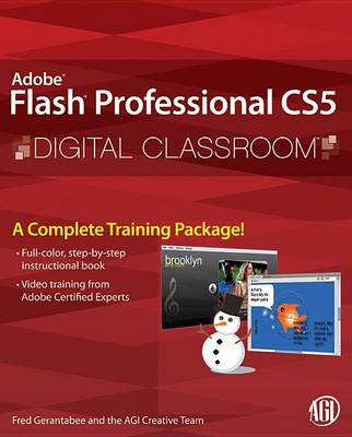 Book cover for Flash Professional CS5 Digital Classroom