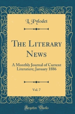 Cover of The Literary News, Vol. 7