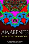 Book cover for AWARENESS ADULT COLORING BOOK - Vol.2